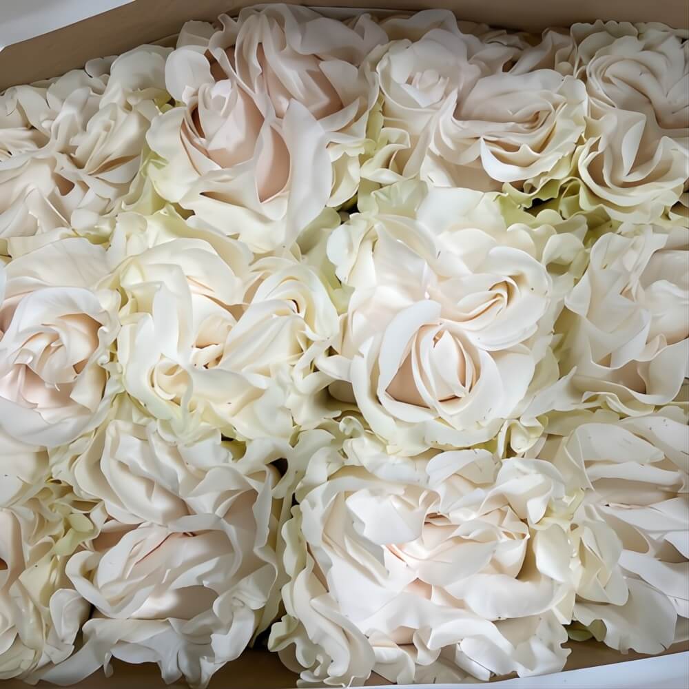 Cream Cotton X-pression Roses | Fabulous Florals