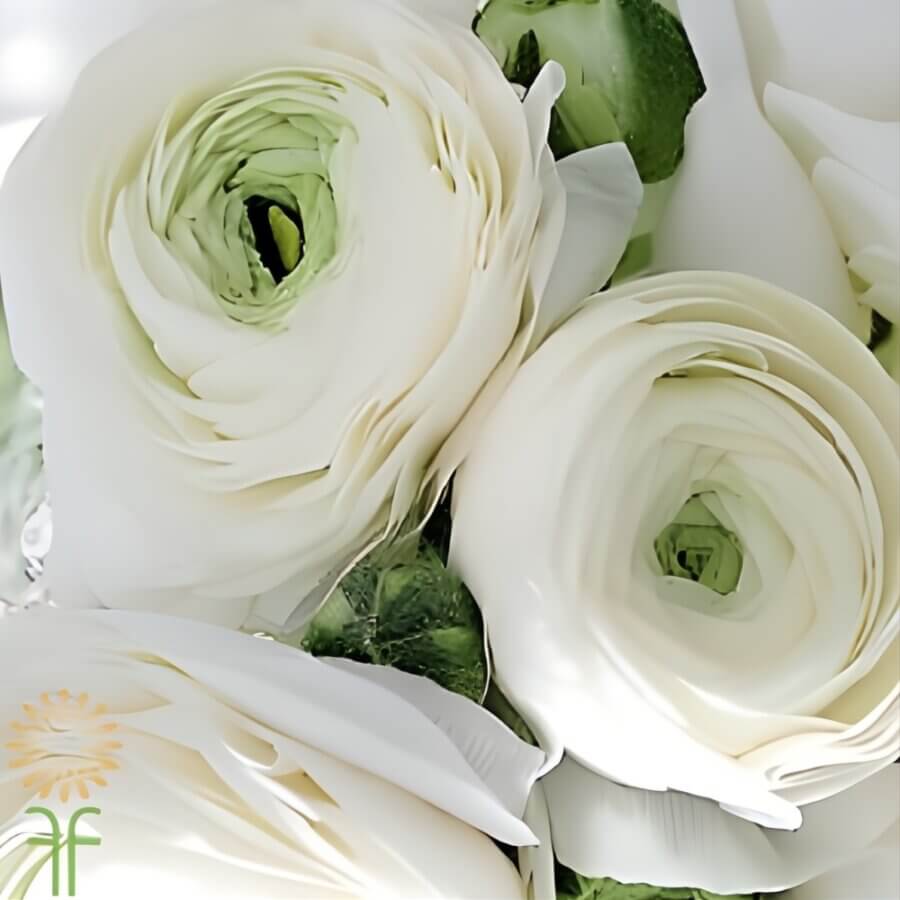 Variety Ranunculus White Cloni Ranunculus | Fabulous Florals