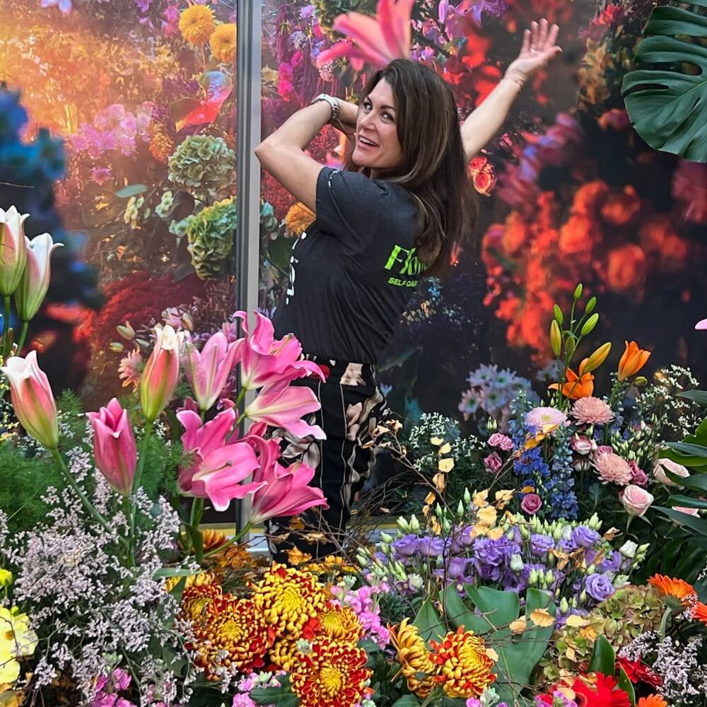 celebrate international women's day with flowers