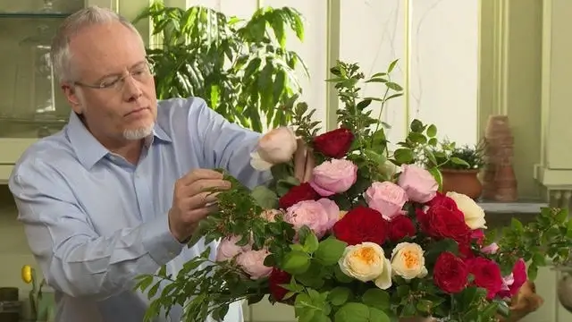 Rose Bouquets for Weddings - Life in Bloom Season 13 - David Austin Rose Arrangement