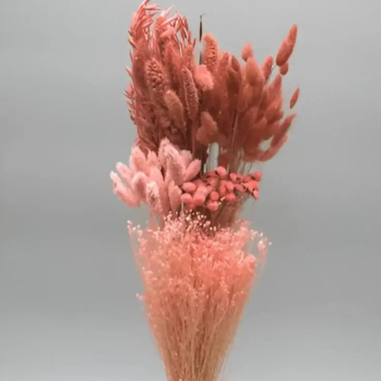 Antique Pink Dried Tonal Bouquet Kit